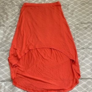 Kids high low skirt